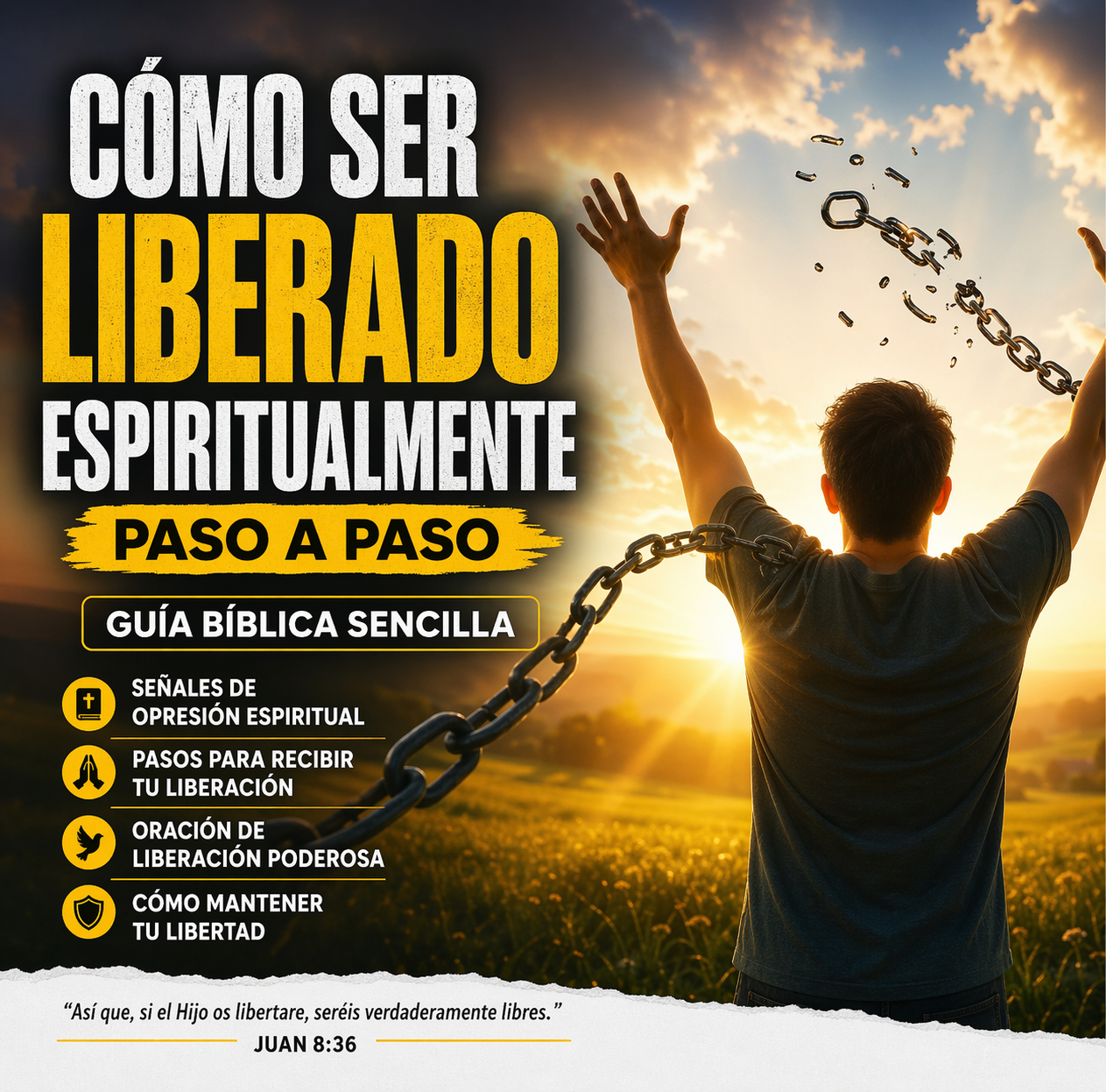 cómo ser liberado espiritualmente